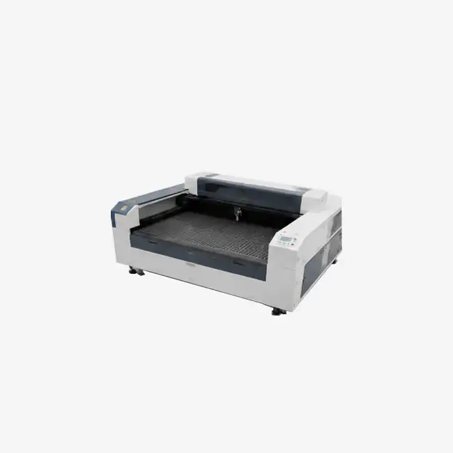 What materials can a double blade platform engraver cut?